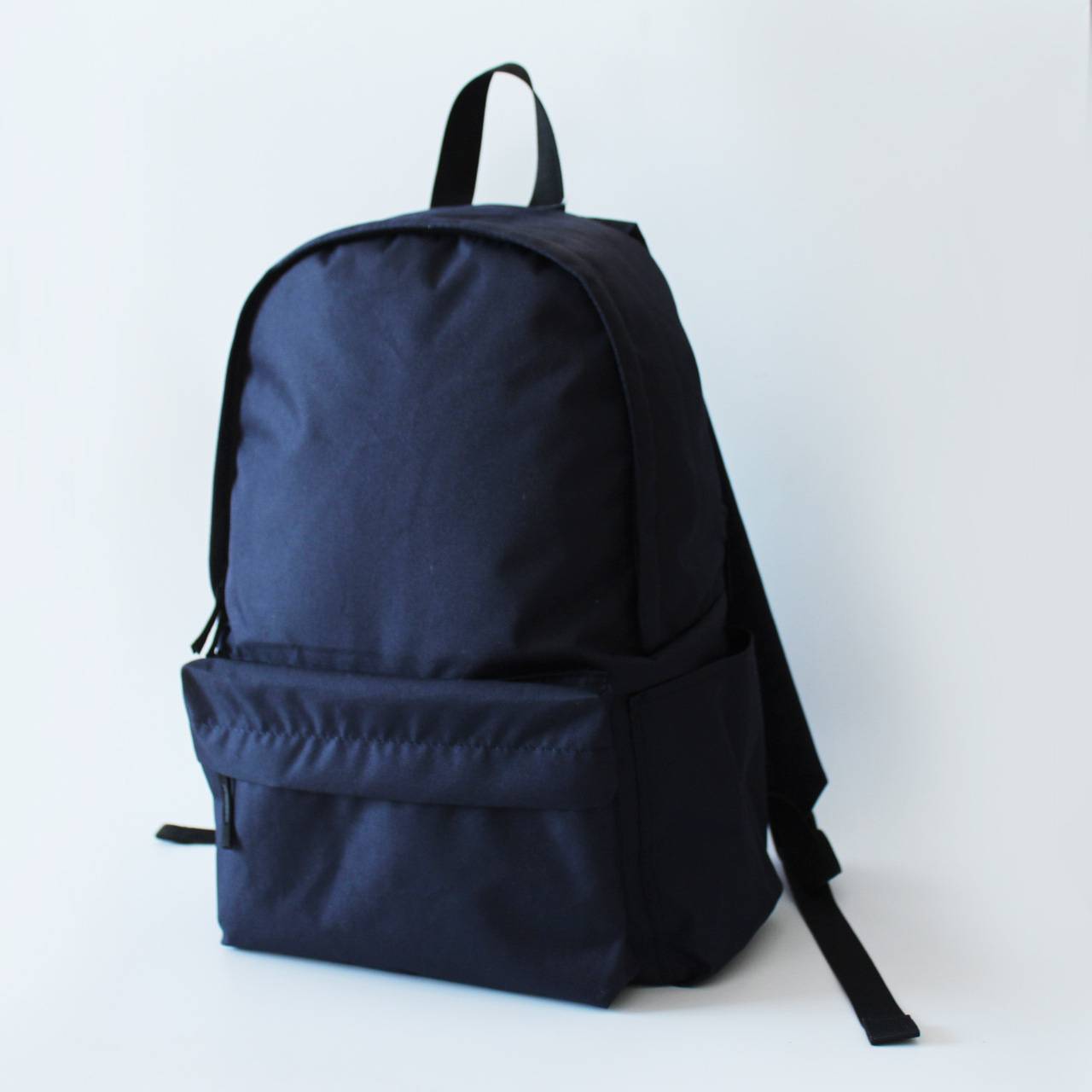 Japanese-Style Simple Solid Color Unbranded Backpack for Female Students, Large Size Men's School Bag with Printed Logo