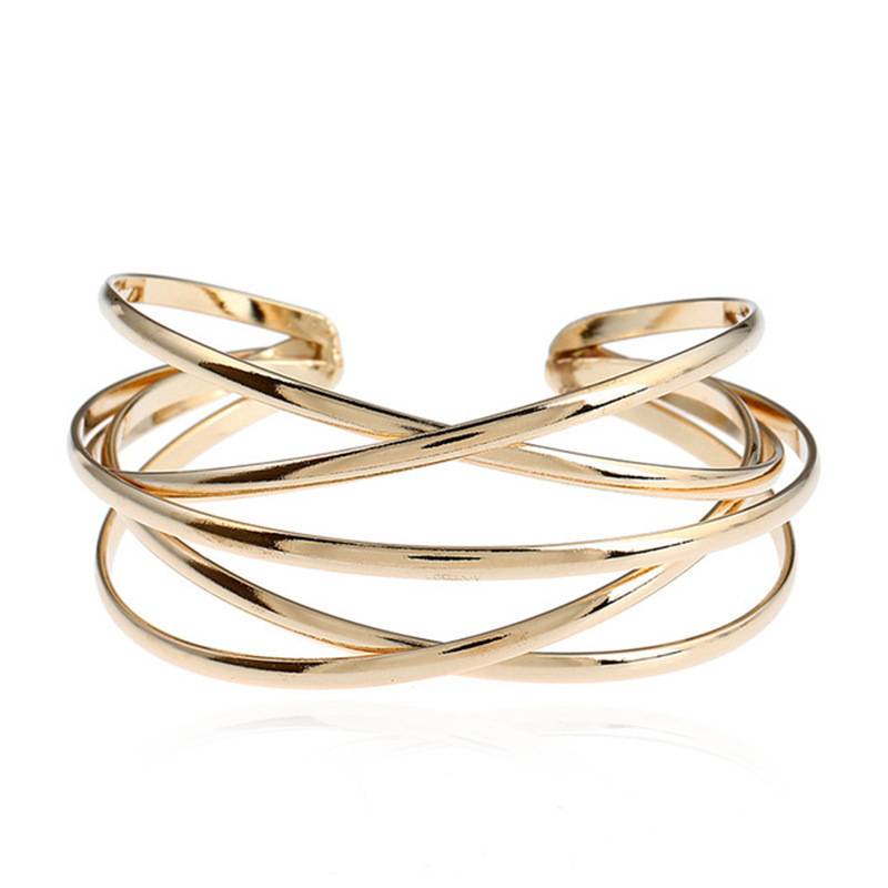 Cross-border Metal Opening Bracelet Personality Hollow Retro Bracelet Bracelet European and American Hot Selling Jewelry