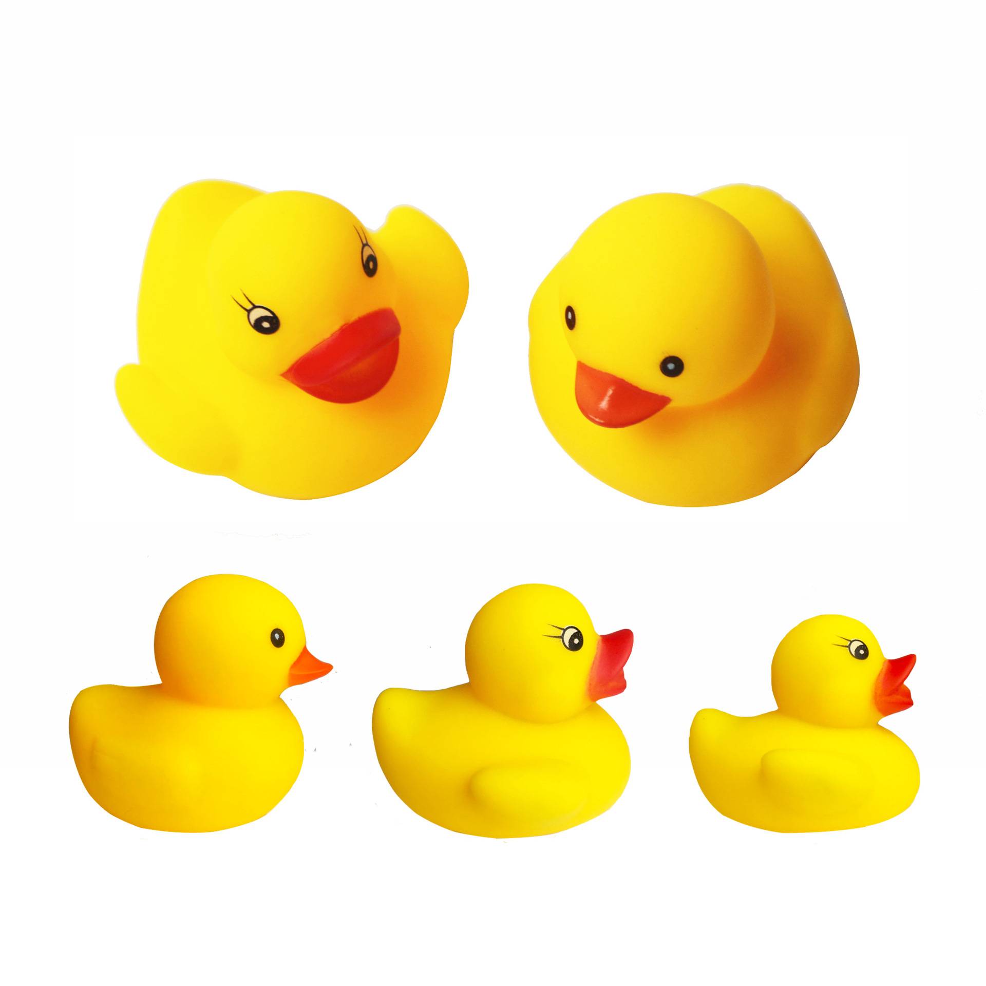 Beach TOY Water Play Little Yellow Duck Baby Bath TOY Vinyl Pinch Call Duck Animal Children's TOY TOY
