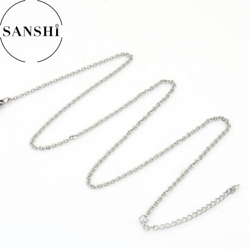 Pendant Necklace Jewelry Accessories Wax Wire Alloy Chain White K Chain Brown Braided Rope 50mm Leather Rope