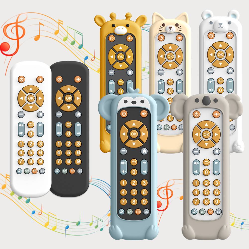Cross-border Baby TV simulation remote control children TV remote control music learning early education educational baby toys