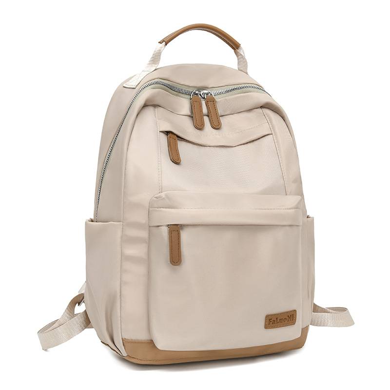 Forest Style Large-Capacity Solid Color Backpack for Women, Commuter Bag, Women's Backpack, Shoulder Bag, Travel Backpack