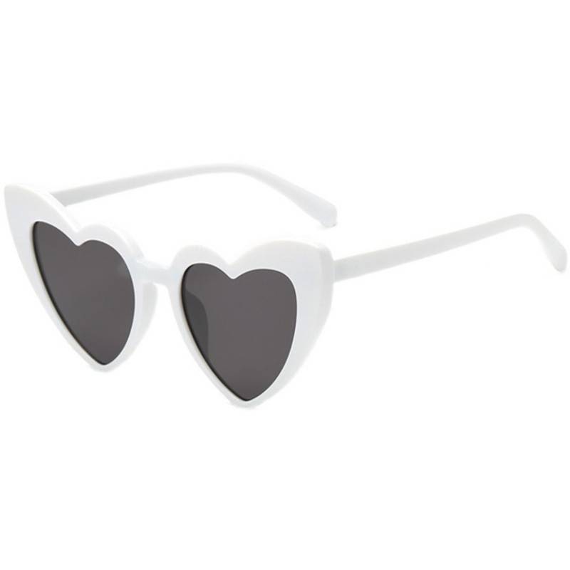 Popular Fashion Heart-Shaped Sunglasses, Same Style as Joey Lau, Gradient Color Heart-Shaped Glasses for Women