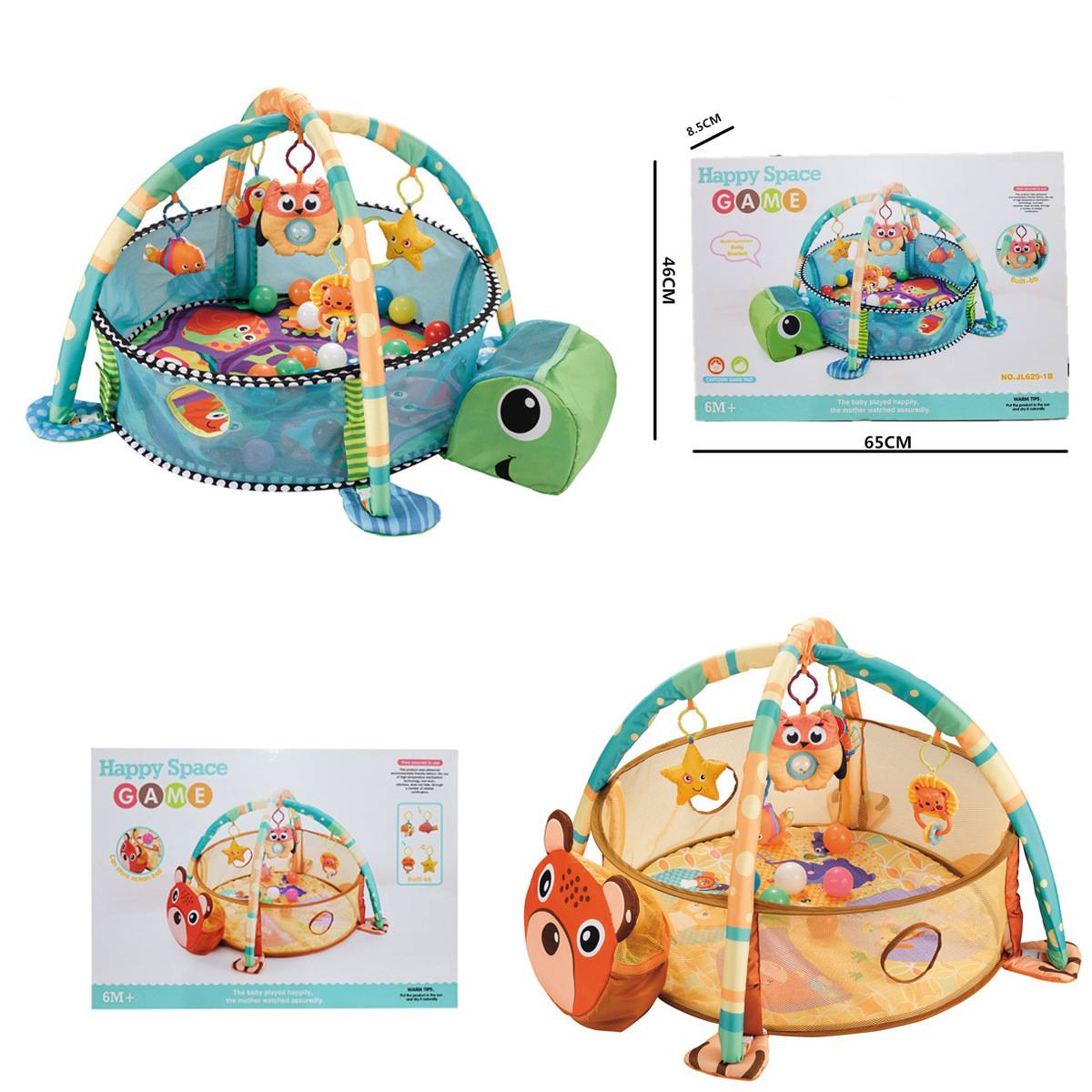 Baby Multifunctional Crawling Mat Ocean Ball Fitness Stand Newborn 0-12 Months Toys Cross-Border Amazon Hot Supply