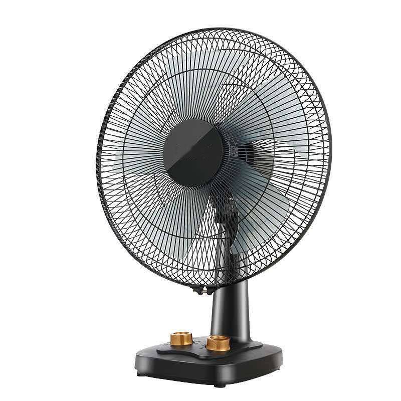 Desk fan desktop desk fan home quiet strong 16 inch 12 inch small shaking head student dormitory bed