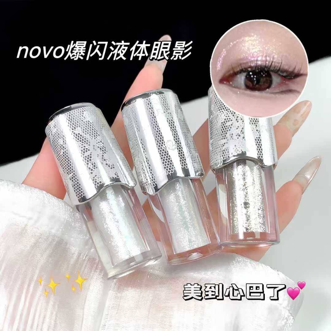 Makeup NOVO Condensed Water Eyes Liquid Eyeshadow Super Glimpse Stage Makeup Sleeping Silkworm Eye Corner Brightening Eyeshadow Liquid