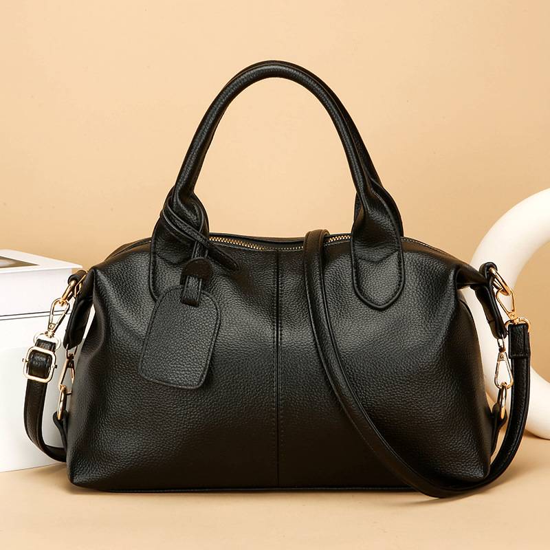Cross-Border Boston Tote Bag, Bulk Supply from Baigou Factory, Customizable with Logo, Large Capacity Travel Shoulder Bag