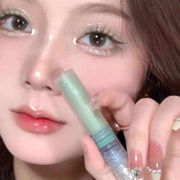 Cappuvini Double Head Liquid Eye Shadow Sequins Brightening Silkworm Lying Liquid Tears Makeup Beauty Makeup Pearlescent Matte Eye Makeup