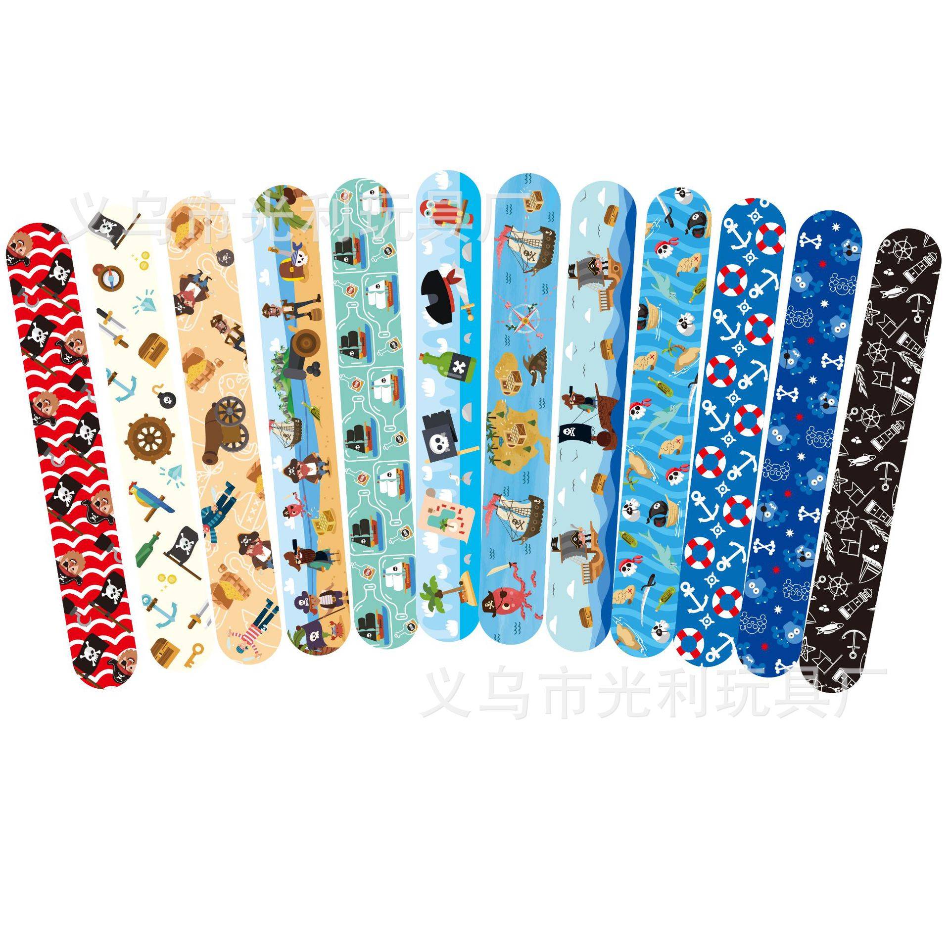 Cross-Border Pirate Slap Circle Captain Jack Sparrow Slap Circle Pirate Ship Party Bracelet