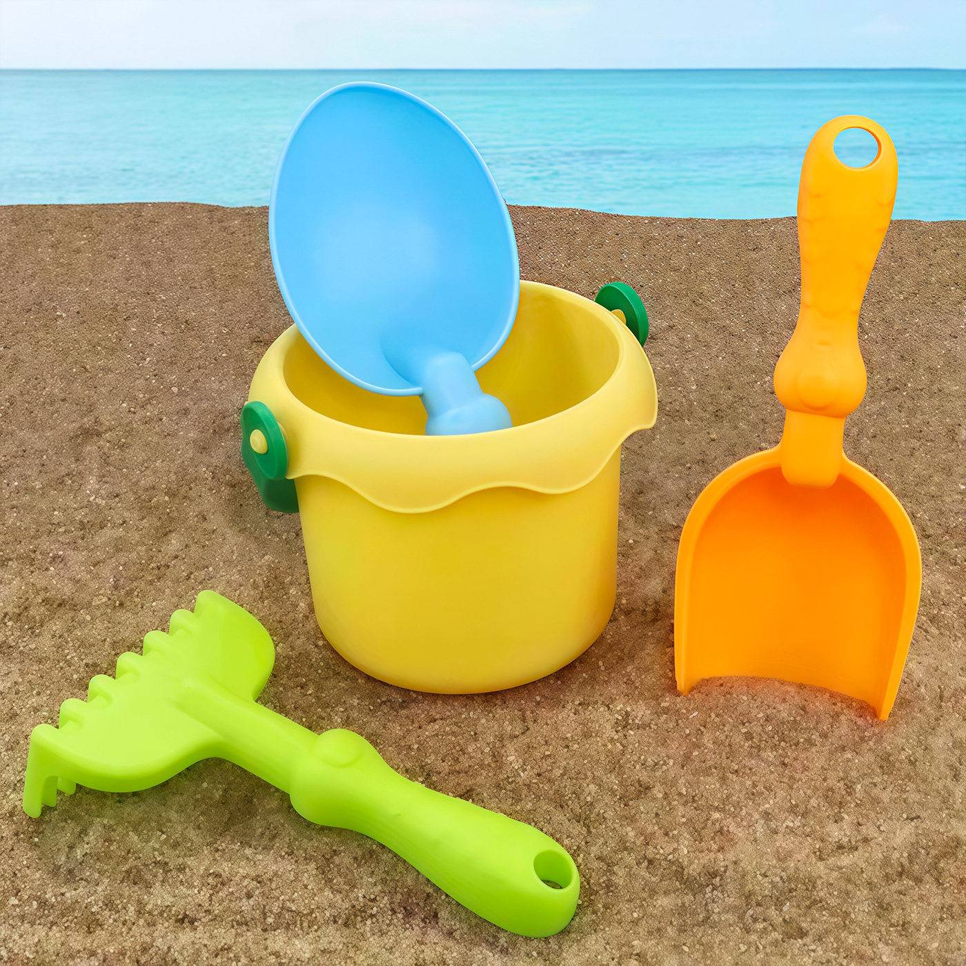 Beach Children's Toys Snow and Sand Play Set Baby Sand Digging Tools Shovel Seaside Sand Play Water Sand Toys