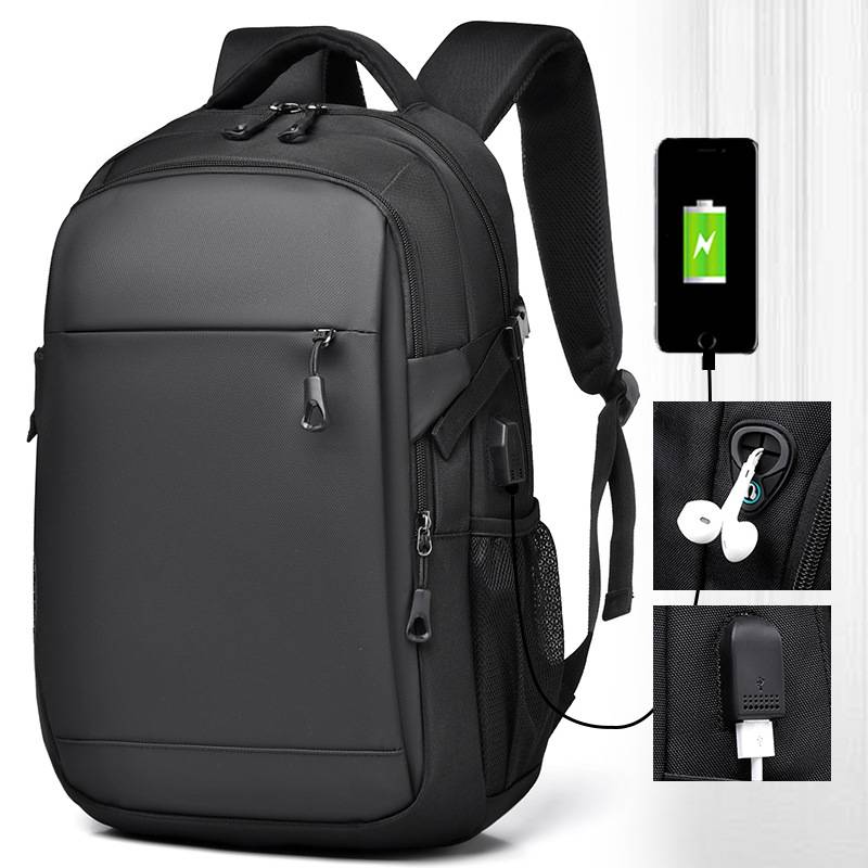 Men's Business Travel Backpack, Laptop Bag, Backpack for High School and Junior High School Students, Large Capacity Casual School Bag