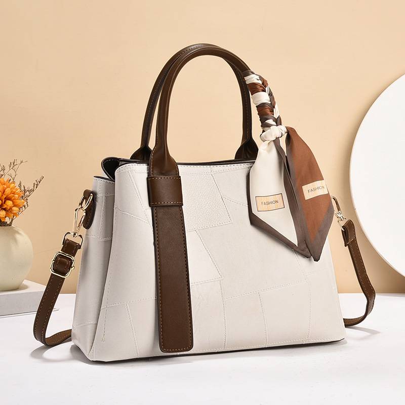 [Drop Shipping Women's Bag] 2025 Autumn and Winter New Women's Fashion Handbag Trendyy One-Shoulder Cross-Body Middle-Aged Mother Bag