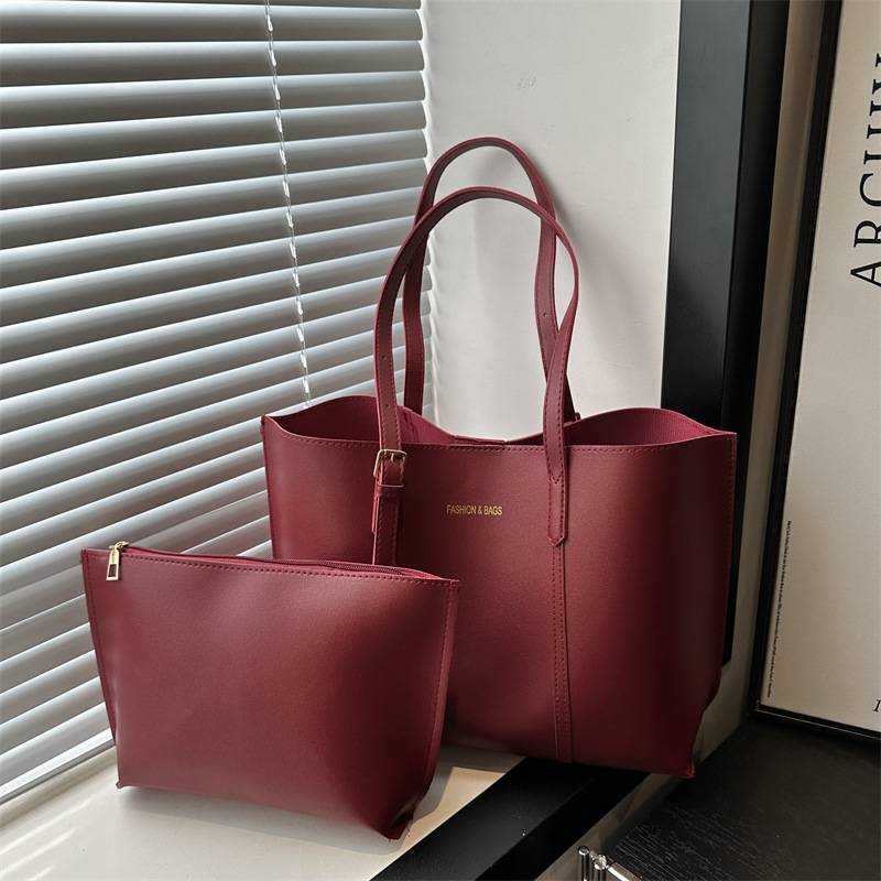 Tote Women's Bag Niche High-End Retro Trendy Fashion Commuter Bag Women's Style Large Capacity Single Shoulder Crossbody Bag
