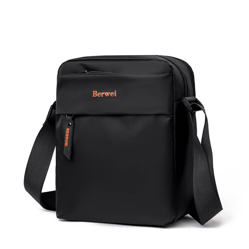 Men's Casual Shoulder Bag Oxford Cloth Waterproof Small Backpack Men's Bag Crossbody Bag Outdoor Business Bag