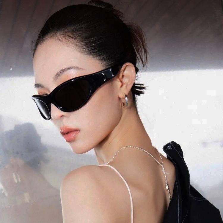 Majiji Gm Joint Headband Sunglasses Men's Windproof Street Style Glasses Cool Men's and Women's Sexys Sunglasses Anti-Uv Mm03