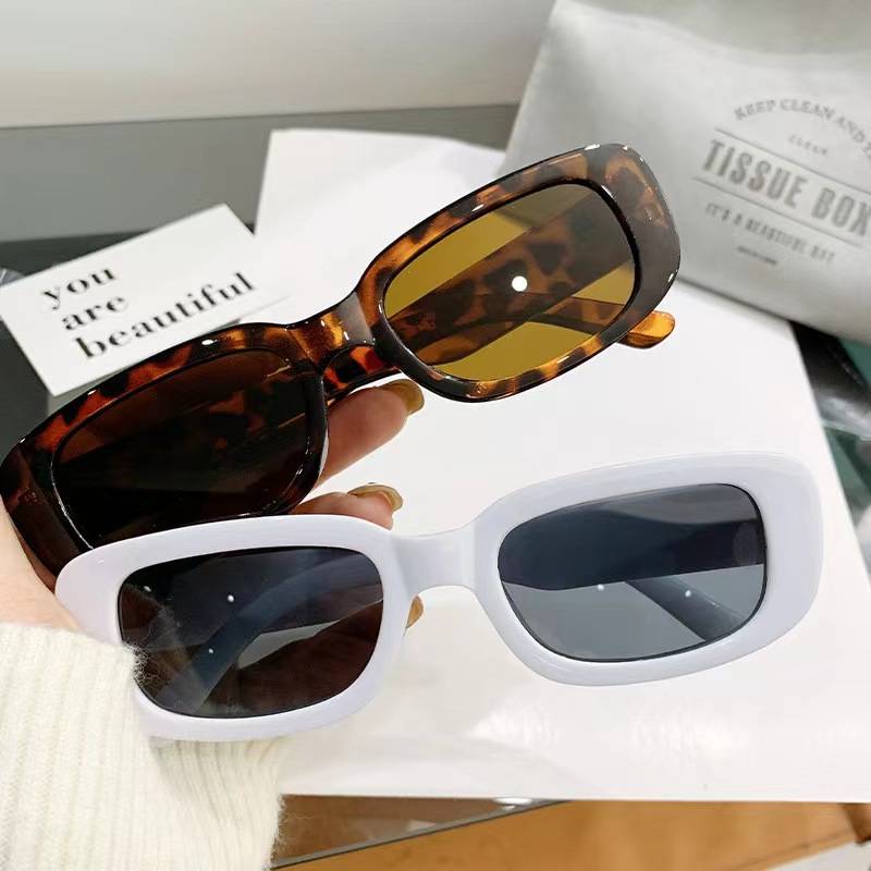 2025 New European and American Cross-Border Retro Small-Frame Trendy Cat-Eye Sunglasses for Round Faces, Prescription Sunglasses, High-End Street Style