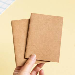Passport 90*125mm travel notebook core travel diary notebook Kraft paper notebook