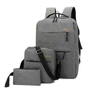 2025 Fashion Business Backpack Large Capacity Oxford Waterproof USB Charging Backpack Trendy School Bag Wholesale