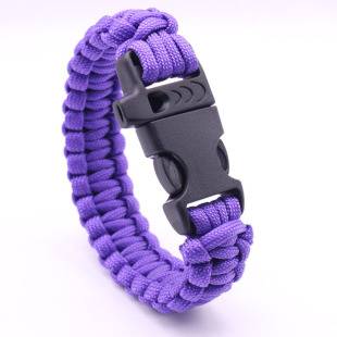 Whistle Umbrella Rope Bracelet Woven Seven-core Umbrella Rope Survival Escape First Aid Outdoor Bracelet Hot Sale Explosions
