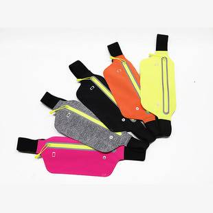 Running Sports Mobile Phone Waist Bag for Men and Women Invisible Close-Fitting Waist Bag 6.5inch Mobile Phone Bag Mini Fitness Waist Bag