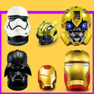 Iron Man Transformers Bumblebee Cartoon Bluetooth Speaker Gift Creative Figure Optimus Prime Taiwan Claw Machine
