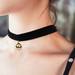 Japanese Harajuku zipper cute maid soft sister lolita lolita Bell collar necklaces necklace wholesale