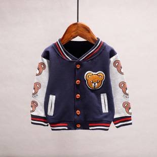 Children's clothing wholesale children's coat boys foreign trade new spring clothing infant coat men's baby thin jacket generation