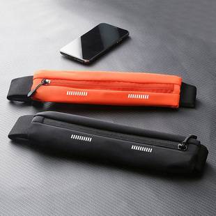 New Running Waist Bag Outdoor Sports Fitness Bag Waterproof Ultra-Thin Invisible Belt 6.5inch Multifunctional Mobile Phone Bag