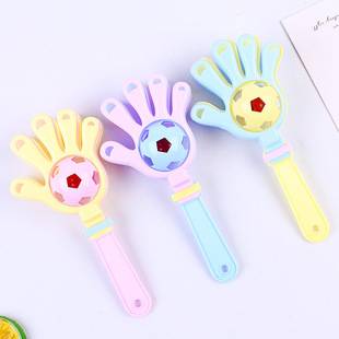 Children's toys football hand rattles clap music infants 0-3 years old parent-child interactive early education educational toys wholesale