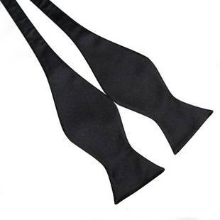 Men's Hand-Tied Bow Tie Banquet Gentleman Groom Wedding British Gourd Bow Tie Self Tie Bowtie
