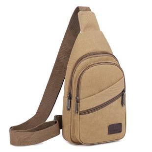 Bag 2023 New Men's Chest Bag Canvas Bag Crossbody Bag Men's Bag Shoulder Bag Chest Small Backpack Casual Waist Bag