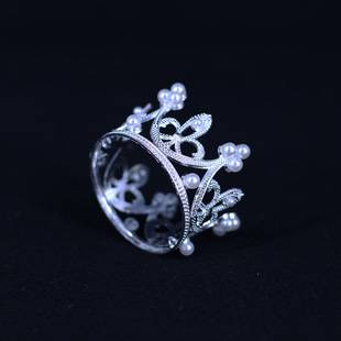 Bride European Round Small Crown Bridal Tiara Flower Girl Hair Accessories Wedding Dress Full Crown Birthday Cake Gift Round Crown