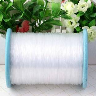 Large Roll of Beading Materials, Transparent Thread, Handmade Thread, Crystal Fishing Line, Non-Elastic Fishing Thread, DIY Jewelry Accessories Wholesale