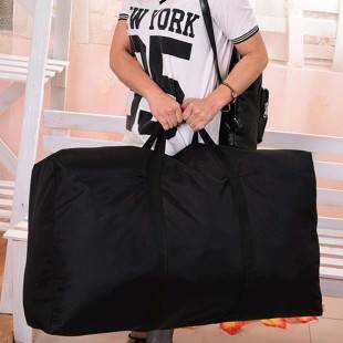 Manufacturer Wholesale Extra Large Oxford Cloth Moving Bag Packing Bag Thickened Wear-Resistant and Stain-Resistant Simple Duffel Bag Woven Bag