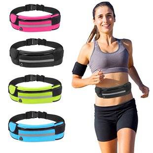 Water bottle bag travel fitness running sports waist bag waterproof mobile phone bag men and women Marathon Sports belt