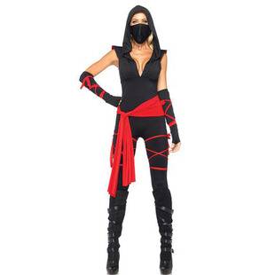 S-XL women's role play female Naruto female samurai Halloween costume Ninja stage game uniform