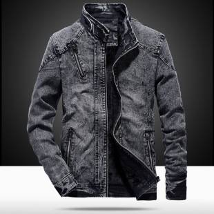 2021 New jacket men's autumn and winter Korean style trendy cotton slim men's retro Denim coat clothing youth