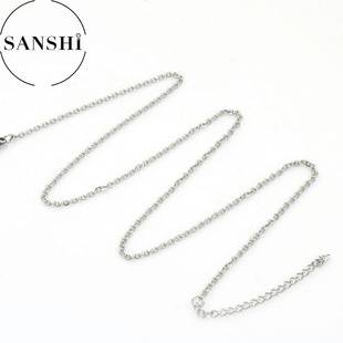 Pendant Necklace Jewelry Accessories Wax Wire Alloy Chain White K Chain Brown Braided Rope 50mm Leather Rope