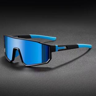 New Style Sunglasses, Sports Sunglasses, Polarized Colorful Sunglasses for Men and Women, Outdoor Large Wind Glasses 3058
