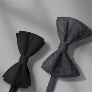 Cross-Border Amazon High-End Men's Wedding Groom's Elegant Formal Bow Tie Noble Suit Party Bow Tie