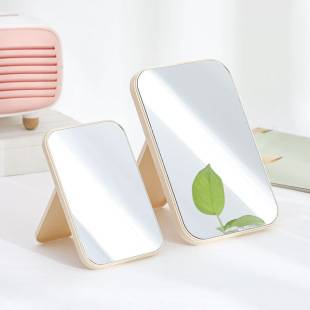 Folding makeup mirror, high-definition desktop dormitory vanity mirror, princess mirror, portable small mirror, wholesale in stock