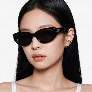 2026 New Cat-Eye Sunglasses for Women GM High-End BONI Sunglasses for Men, Sun Protection, Can Be Fitted with Prescription Lenses