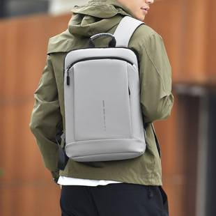 Business Backpack, Men's Commuter Computer Backpack, Multi-Functional Water-Repellent Student Large-Capacity School Bag, Foreign Trade Wholesale
