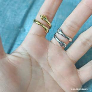 Titanium Steel Ring, Love Embrace Titanium Steel Ring, Non-Fading, Adjustable Couple Rings, Personalized Niche Light Luxury Ins Style