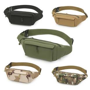 Men's Waist Bag Wholesale Site Work Stall Cash Bag Outdoor Mountain Climbing Mobile Phone Bag Crossbody Chest Bag