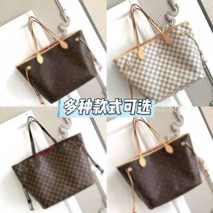 Cross-Border Hot-Selling New Model Genuine Leather Women's Shopping Bag, Fashionable Handbag, Shoulder Bag, Large Capacity, High-End Feel