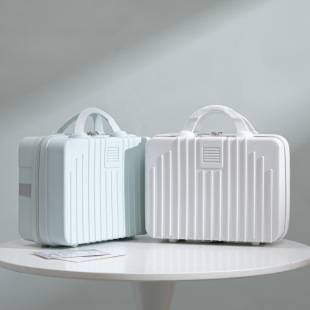 Suitcase Women's 14-inch Cosmetic Case Gift Box Small Lightweight Travel Storage Bag Hangable Luggage Box