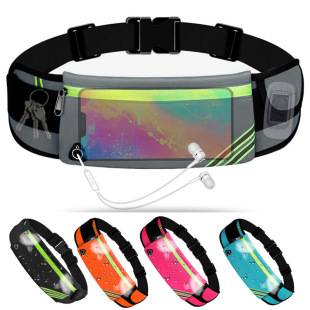Upgraded Outdoor Sports Running Waist Bag Marathon Fitness Equipment Mobile Phone Waterproof Storage Bag Portable