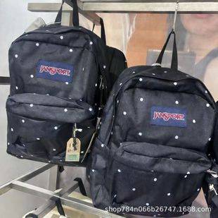 Cross-Border Js Jess New Style Backpack, Large Capacity School Bag, Trendy Ins-Style Backpack for Male and Female Students, High-Value School Bag