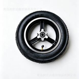 10×2.125 10×2.50 10inch Electric Scooter Wear-Resistant Tires Aluminum Alloy Rims Inflatable Wheels